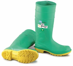 Bota de segurança para produtos químicos