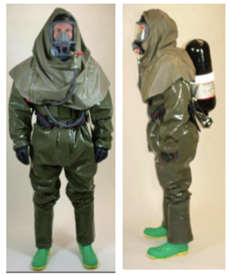 Macacão não encapsulado de nível B (NFPA 1994, Classe 2)