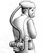 Respirador purificador de ar motorizado (PAPR) de ajuste frouxo