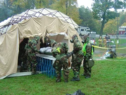 Tenda de descontaminação (2)